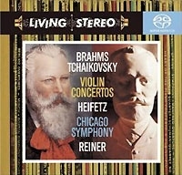 Jascha Heifetz, Fritz Reiner Brahms / Tchaikovsky Violin Concertos (SACD) артикул 10609b.