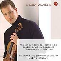 Nicolaj Znaider Prokofiev Violin Concerto No 2 Glazunov Violin Concerto Tchaikovsky Meditation артикул 10611b.