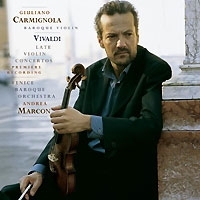 Giuliano Carmignola Vivaldi Late Violin Concertos артикул 10617b.